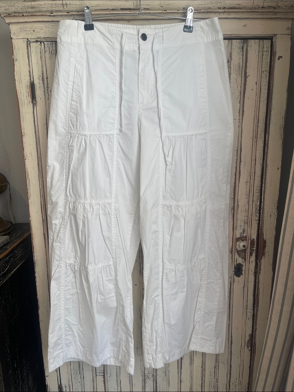Soft Surroundings Wide Leg Tiered Pants